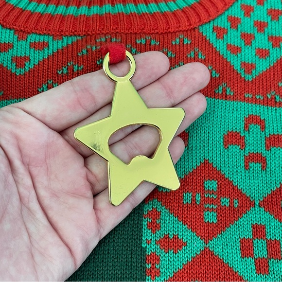 Tipsy Elves Men’s Large Bottle Opener Ugly Christmas Sweater - Picture 4 of 10